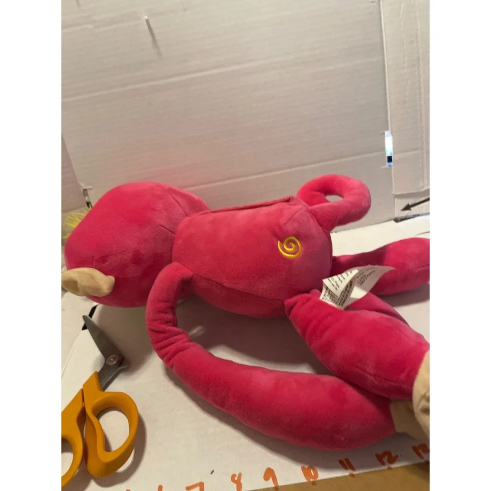 Fingerlings Bella Monkey Plush Stuffed Animal‎ Pink Large 2018 WowWee Toy